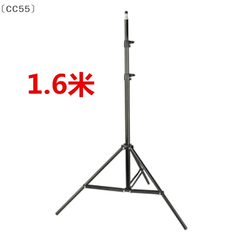 Heavy Duty Aluminum Light Stand Tripod 1.6M/2.1M Photo Studio Light Stand Tripod Qst