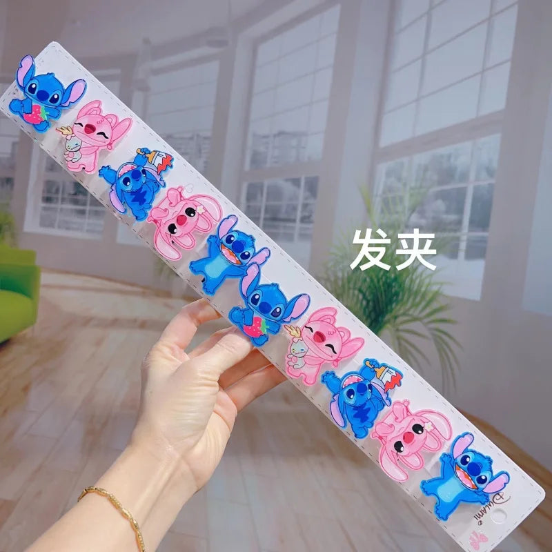 Stitch Cartoon Acrylic Hair Clip – Cute Student Hair Accessory Cartoon Hair Clip Qme