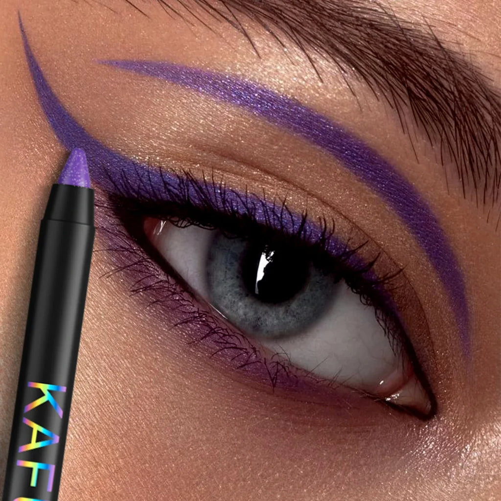 Glitter Shimmer Metallic Eyeliner Pen – Waterproof, 8 Colors Glitter Eyeliner Pen Qme