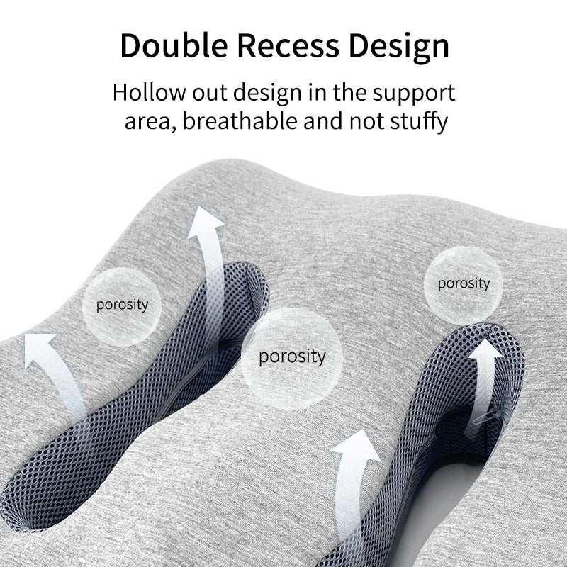 Memory Foam Leg Elevation Pillow – Breathable Support Cushion Leg Elevation Pillow Qst