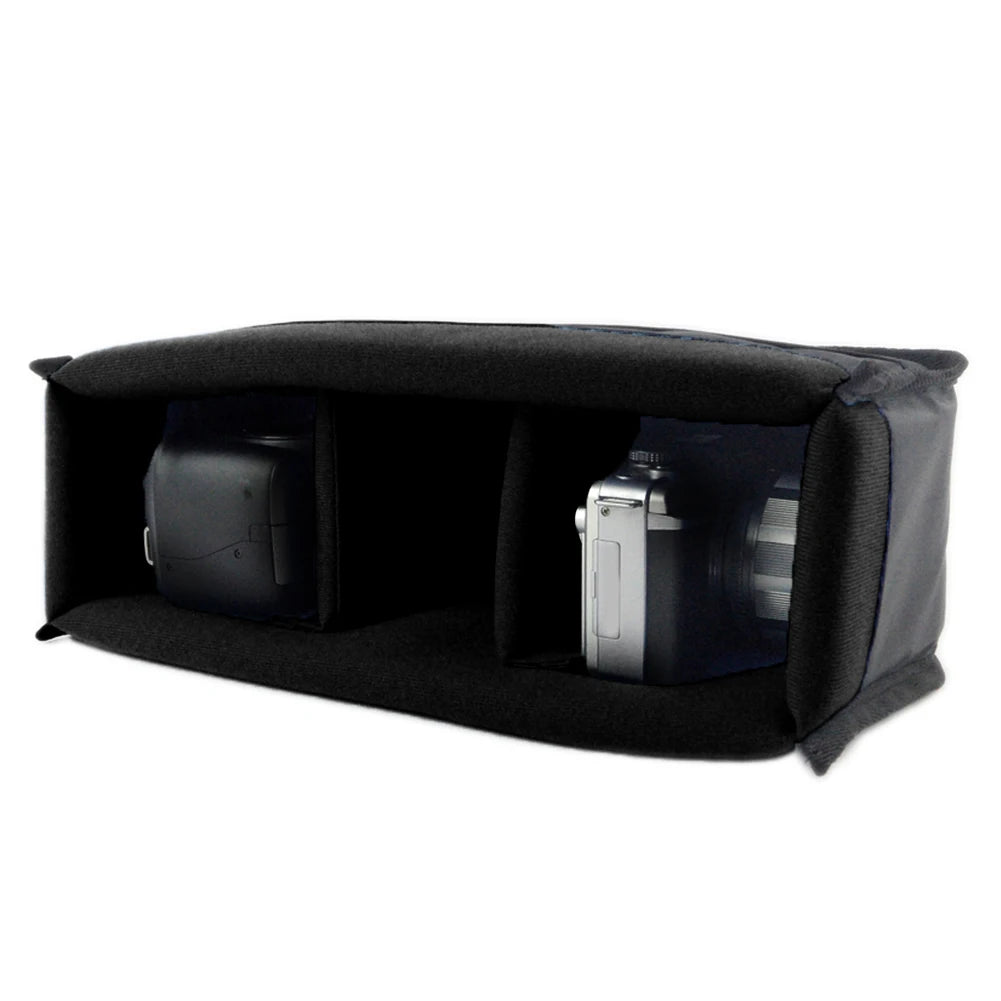 Padded DSLR Camera Insert Bag – Waterproof Shockproof Case Camera Insert Bag Qst