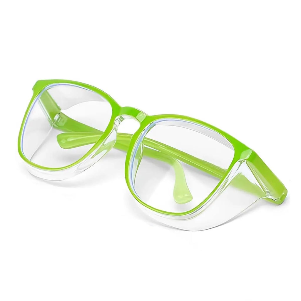 VOPHA Anti-Fog Safety Glasses UV & Blue Light Protection Protective Safety Glasses Qst Green
