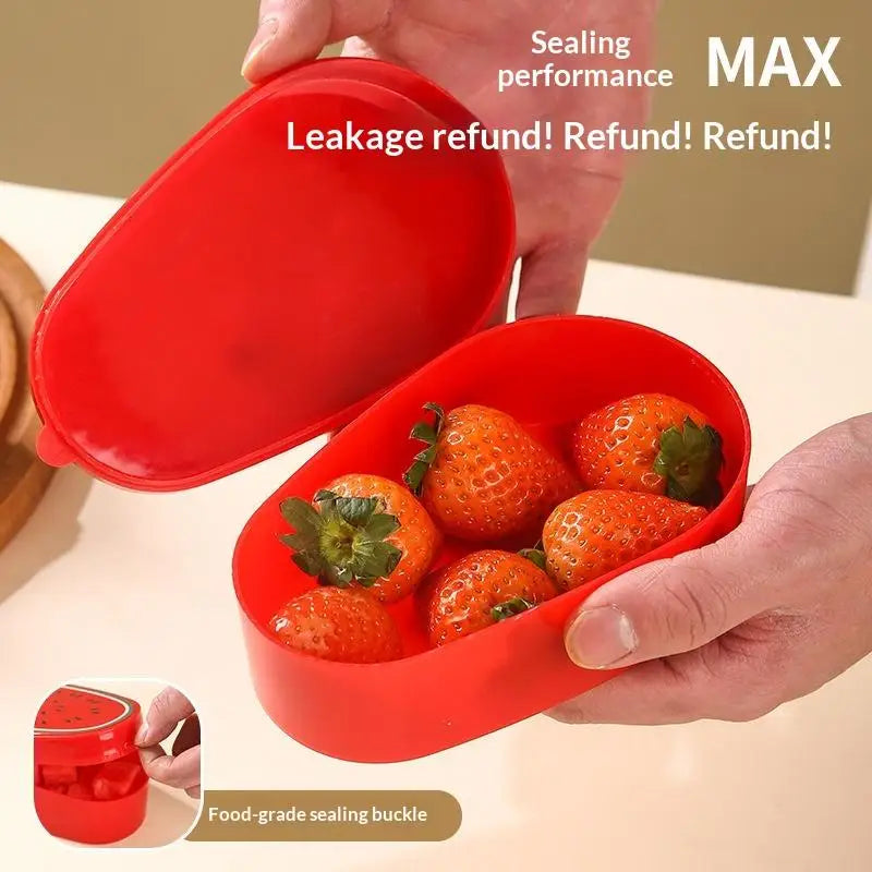 Fruit-Shaped Food Storage Containers – Fridge Crisper Set Food Storage Container Qst