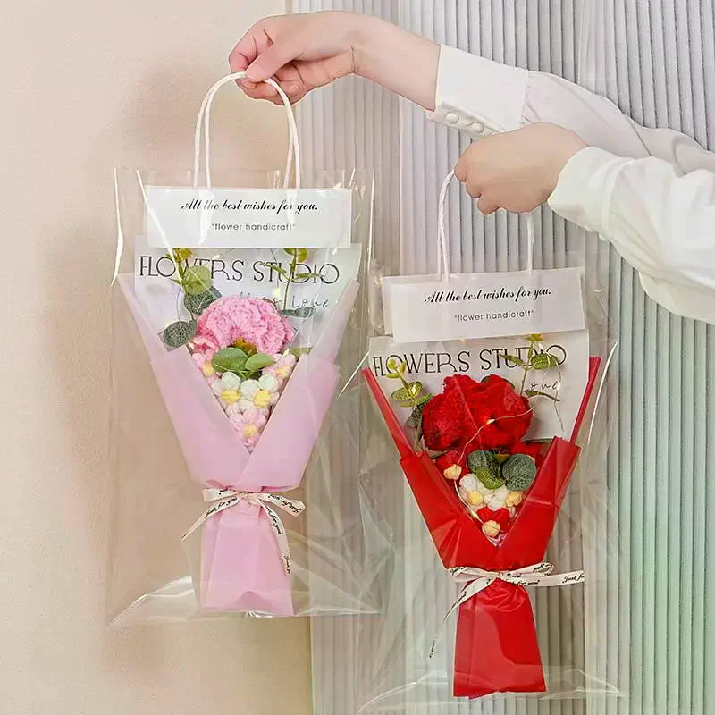 Rose & Sunflower Artificial Flower Bouquet – 9 Colors Artificial Flower Bouquet Qme