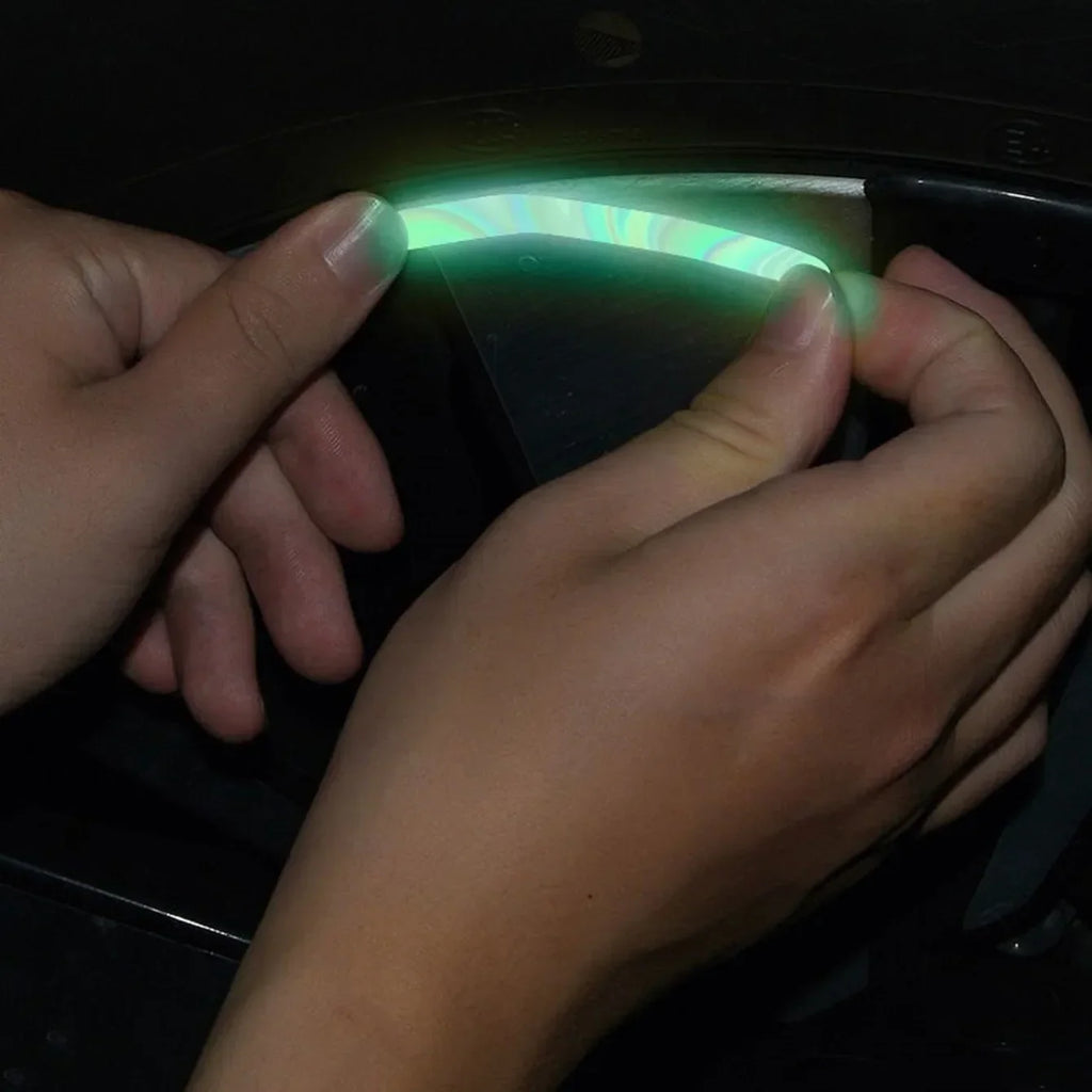 20 Colored Reflective Strips Self-Adhesive Car & Moto Stickers Reflective Car Stickers Qme