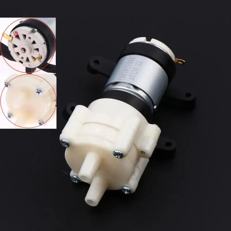 R385 Miniature DC 6–12V Diaphragm Water Pump for Fish Tanks Diaphragm Water Pump Qst