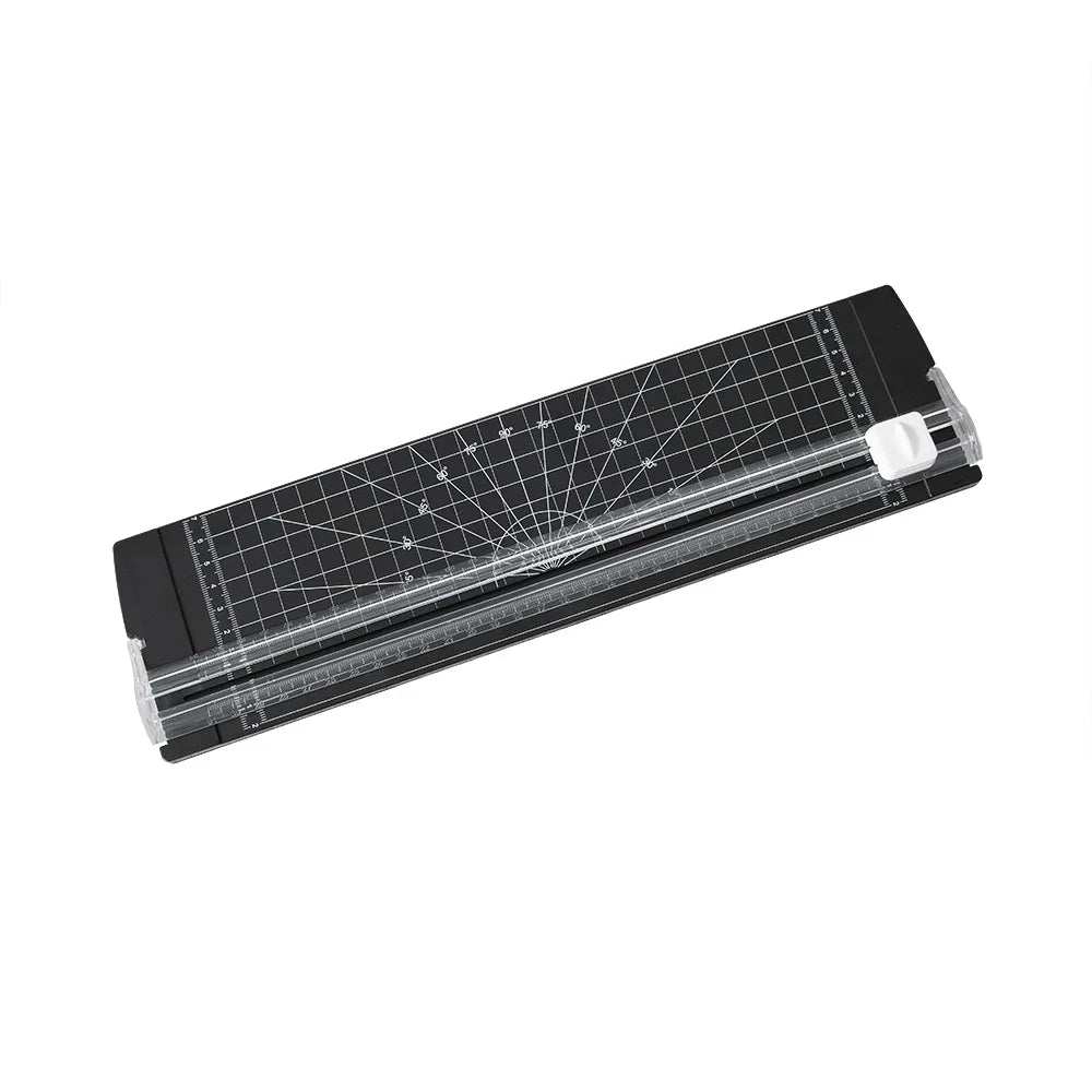 A4 A3 A5 Paper Cutter with Safety Guard & Ruler | Qme Paper Trimmer Qme Black