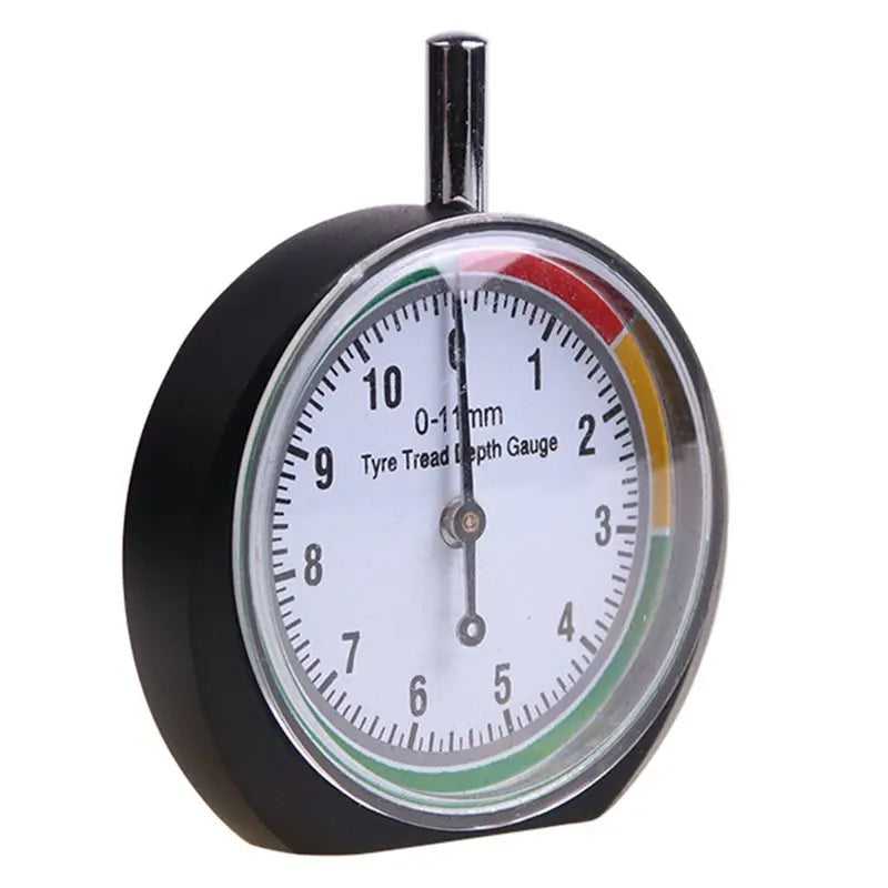 Tire Tread Depth Gauge – Stainless Steel Car Tire Monitor Tire Depth Gauge Qme