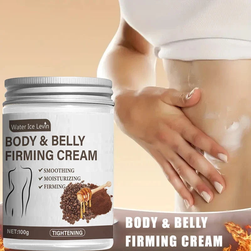 Caffeine Collagen Firming Cream – Coconut Oil & Vitamin E Body Firming Cream Qme