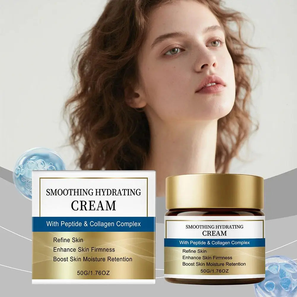 Peptide Collagen Firming Moisturizing Cream | Hydrating Skincare Collagen Face Cream Qme