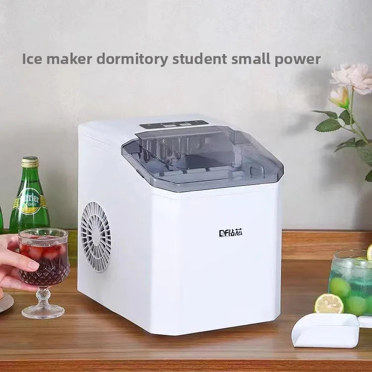 HAOYUNMA 1.3L Portable Mini Ice Maker – Automatic Bullet Ice Countertop Ice Maker Qst