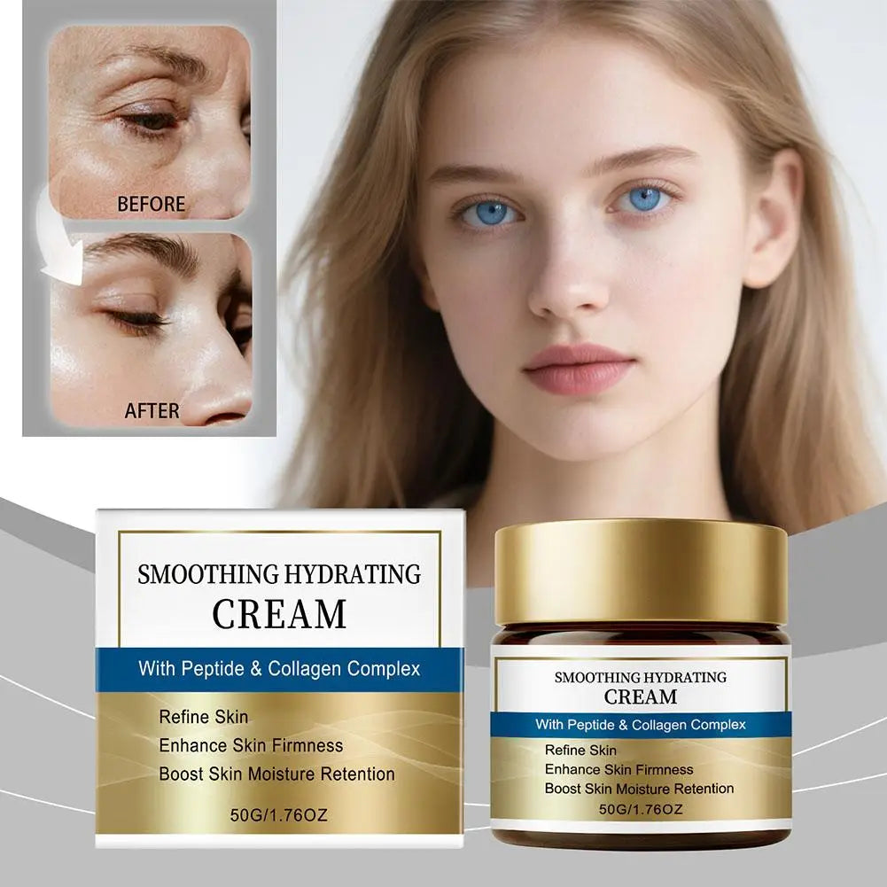 Peptide Collagen Firming Moisturizing Cream | Hydrating Skincare Collagen Face Cream Qme