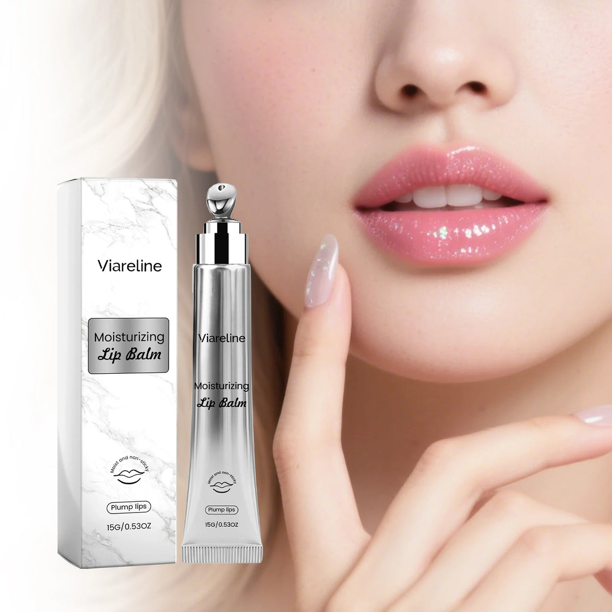 VIARELINE Moisturizing Lip Balm – Nourishing & Brightening Lip Balm Qst