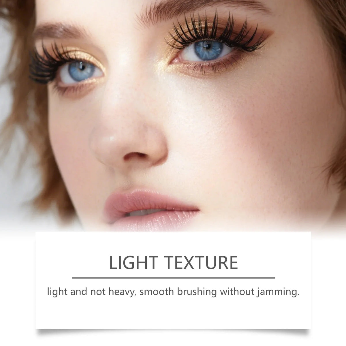 Black Mascara – Smudge-Proof, Long-Wearing & Natural Finish Eye Mascara Qst