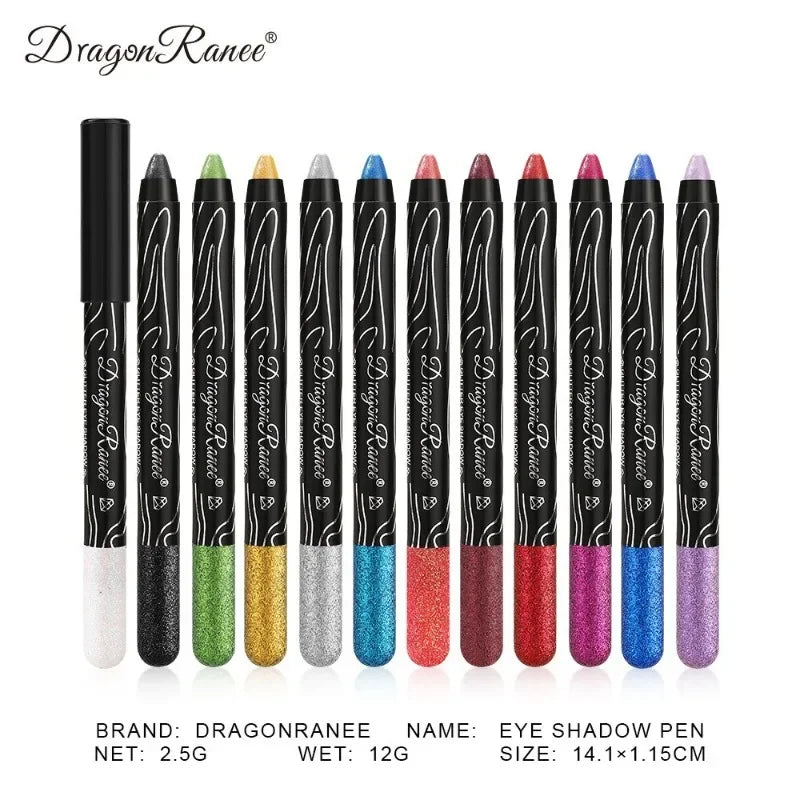 Waterproof Pearlescent Glitter Eyeliner & Eyeshadow Pencil Eyeliner Eyeshadow Pencil Qme