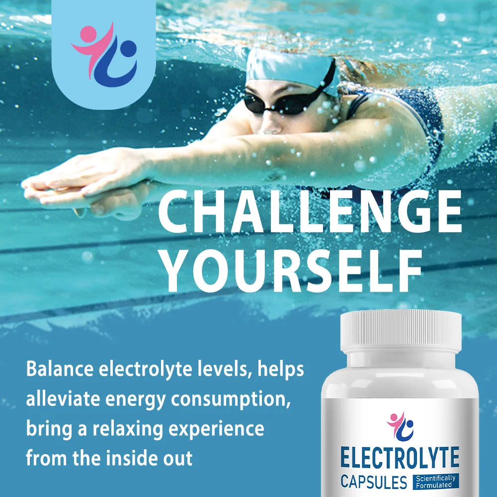 Fearathe Electrolyte Capsules – Sodium & Potassium | 30–120ct Electrolyte Supplement Qst