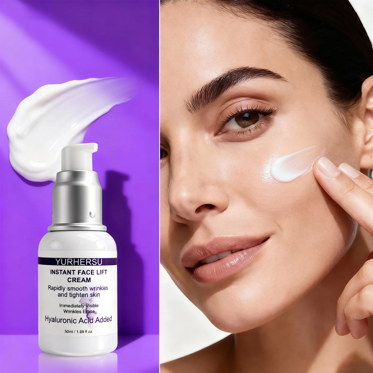 YURHERSU Retinol Tightening Cream – Face & Neck Day Night Retinol Face Cream Qst