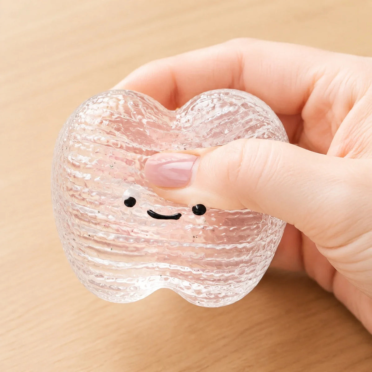 Teeth Shape Sensory Slow Rising Squeeze Ball – Kids & Adults Novelty Squeeze Toy Qme