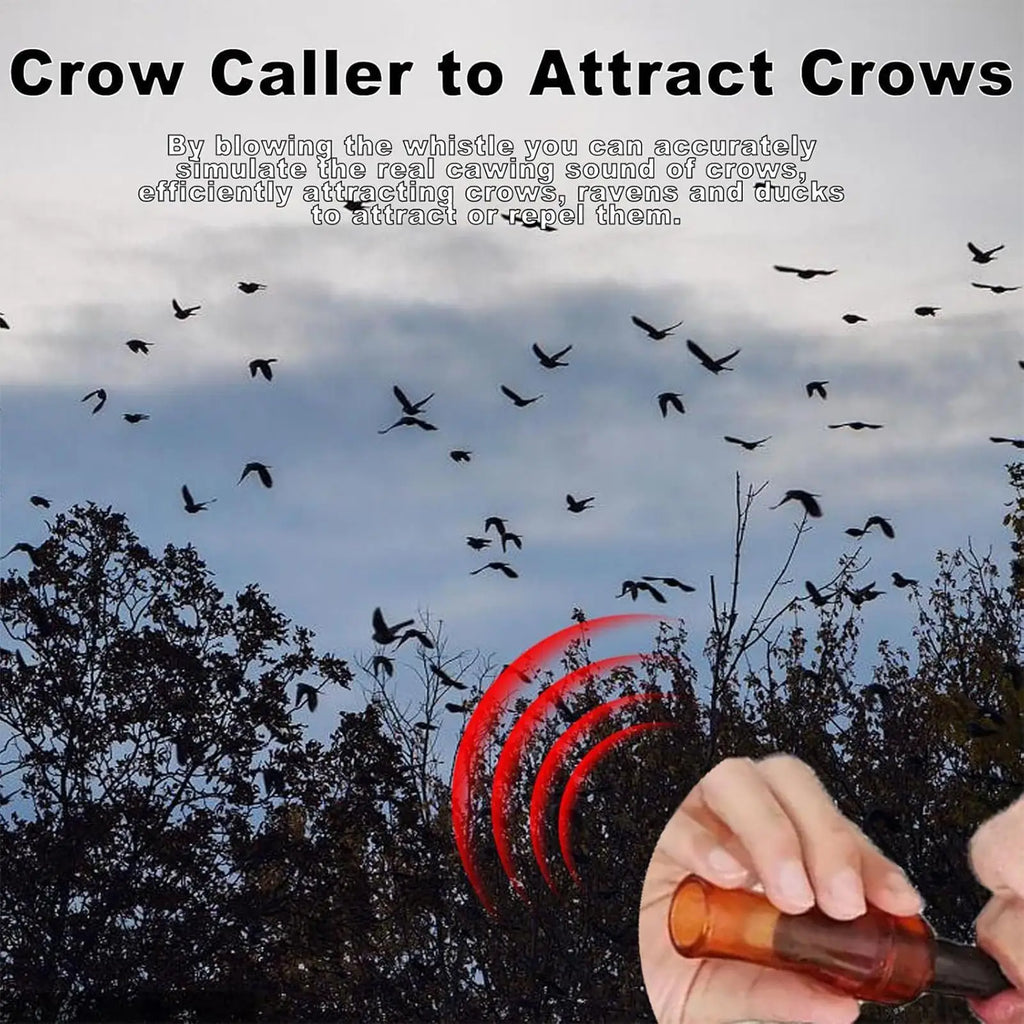 Crow Whistle Ultrasonic Pet Training Tool – Hiking & Outdoors Pet Training Whistle Qme