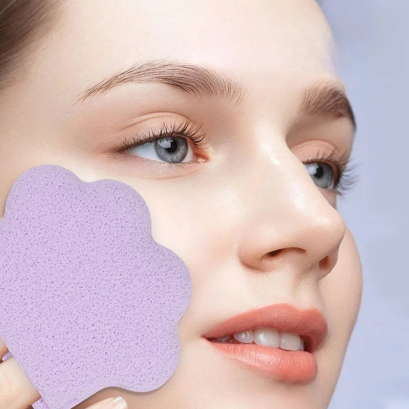 Cat's Paw Reusable Facial Sponge Cleansing Glove | Bath Bubble Facial Cleansing Sponge Qme