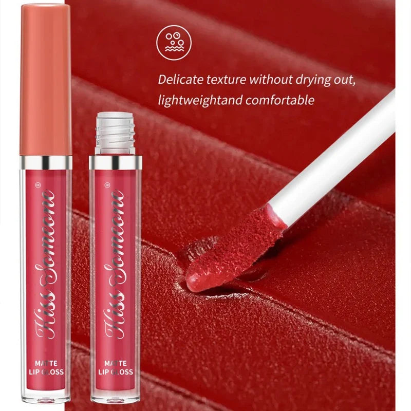 Matte Lipstick Set 6pc | Waterproof, Long-Lasting & Non-Stick Matte Lipstick Set Qme