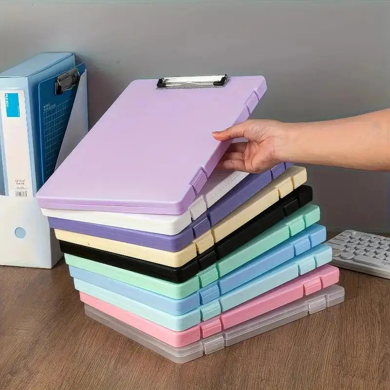 Multifunctional Desktop Folder Storage Box & Organizer Desktop Organizer Qme