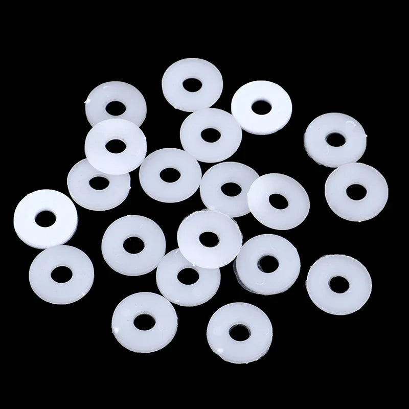 Airless Sprayer Lengthening Rod Gaskets – 20pcs Stainless Steel Sprayer Replacement Gasket Qme