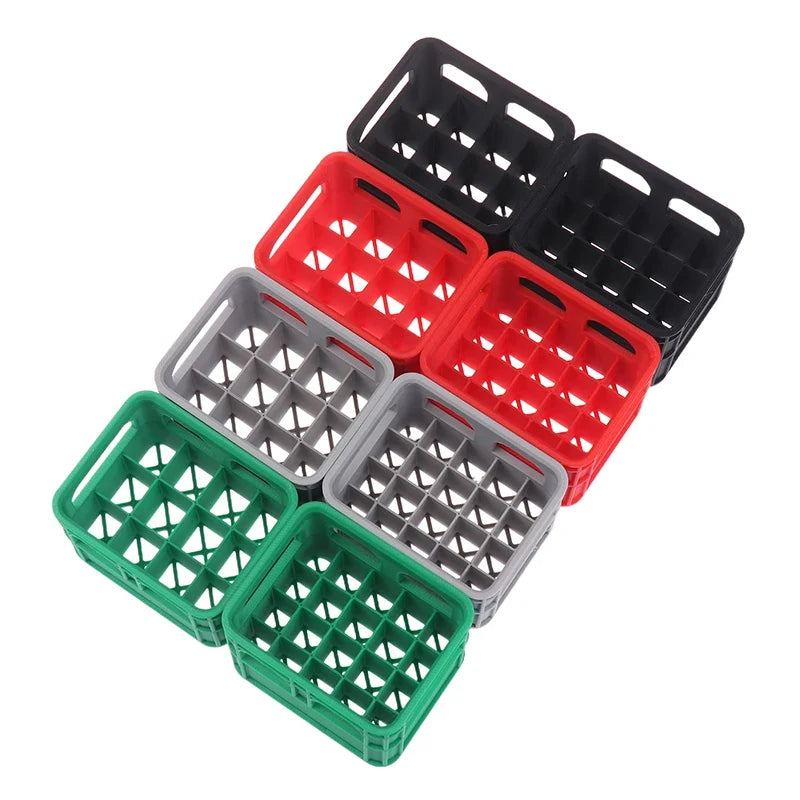 3D Beer Crate Battery Storage Box – AA & AAA Organizer | Qme Battery Storage Box Qme