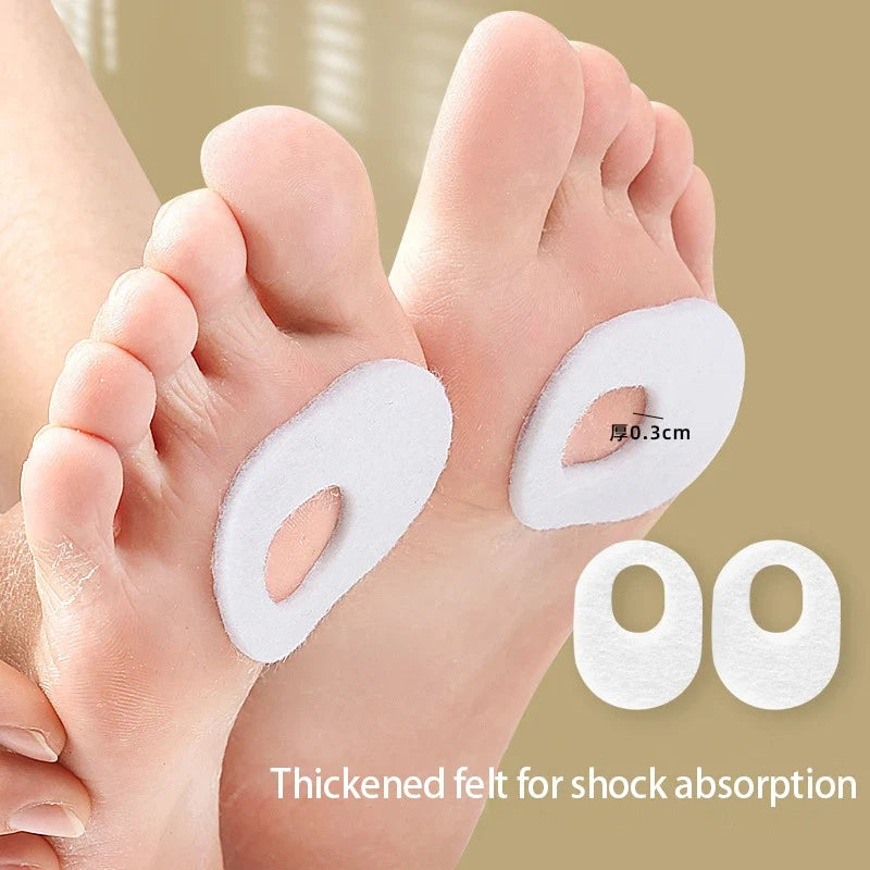 Self-Adhesive Foam Foot Corn & Callus Cushion Protectors Foot Cushion Protectors Qme