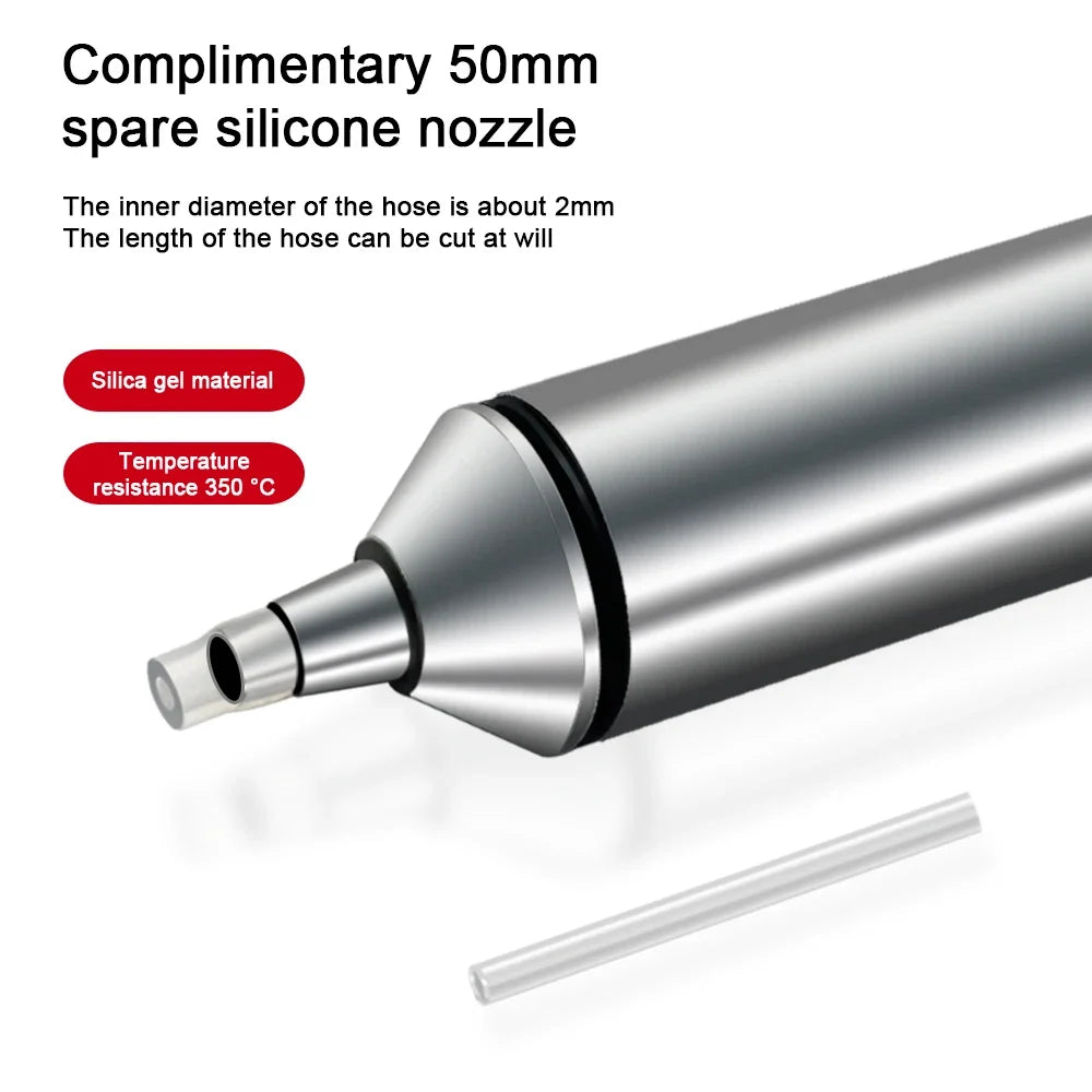 LEFAVOR Aluminum Desoldering Pump Suction Gun | Solder Remover Desoldering Pump Qme