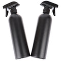 2-Pack 500ml Black Trigger Spray Bottles – Multi-Use Cleaning Trigger Spray Bottle Qme One Size