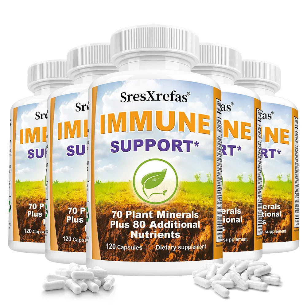 ZENVITALIZE Whole Food Multivitamin & Mineral Capsules 120ct Multivitamin Supplement Qst 120 count-5 bottle