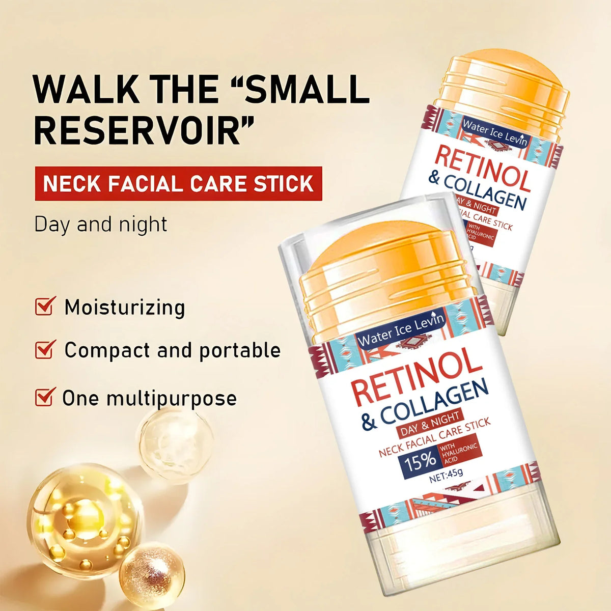 Face & Neck Firming Cream Bar – Elasticity & Lifting Treatment Firming Face Cream Qme