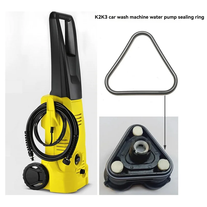 Karcher K2 K3 K4 K5 Water Pump Triangle Seal Gasket Set Pressure Washer Seal Qst