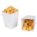 10-Pack Mini Paper Popcorn Boxes for Parties & Candy Treats Party Snack Boxes Qst White Other