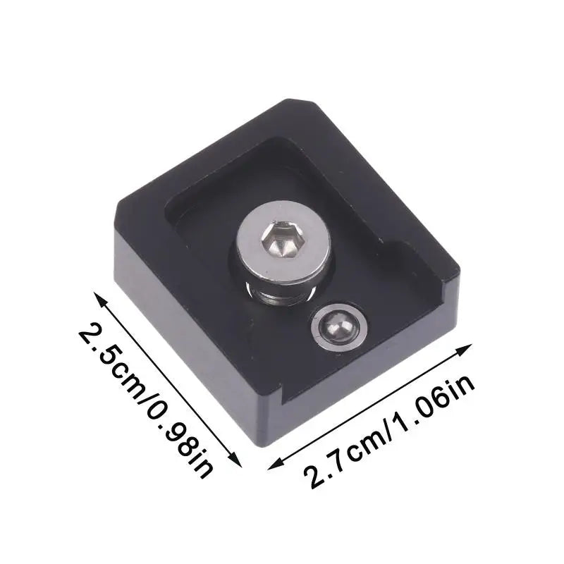 Quick Release 1/4" Cold Shoe Mount – DSLR Camera Cage Rig Camera Cage Mount Qme