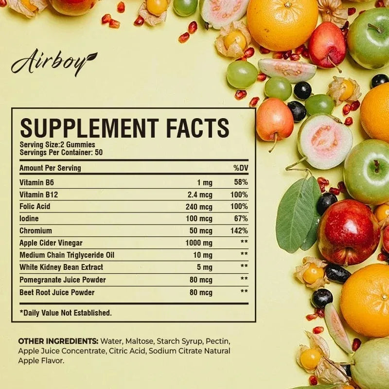 Keto + ACV Gummies – Metabolism, Digestion & Energy Dietary Supplement Gummies Qst