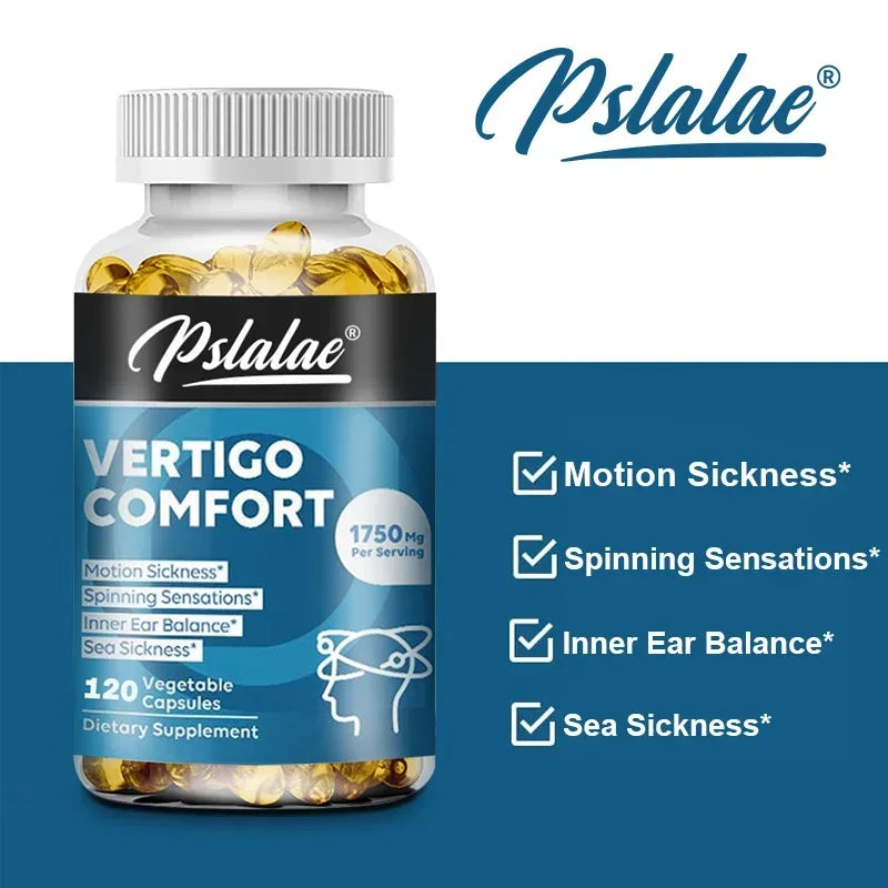 Pslalae Inner Ear Balance Capsules – Daily Wellness Supplement Herbal Supplement Qst