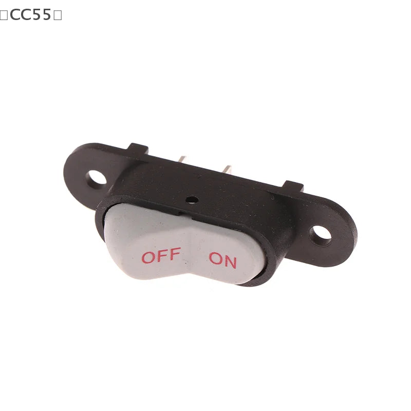 5Pcs 2-Pin ON/OFF Boat Switch 250V 6A for Rice Cooker & Wok Boat Rocker Switch Qst