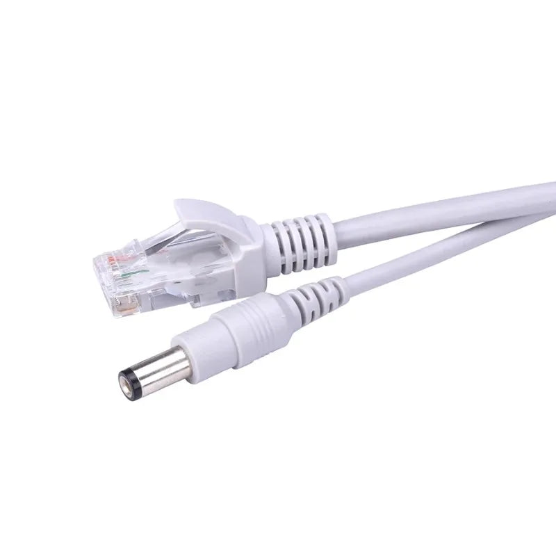 HD Surveillance Camera RJ45 Ethernet DC Power Integrated Cable Surveillance Camera Cable Qme