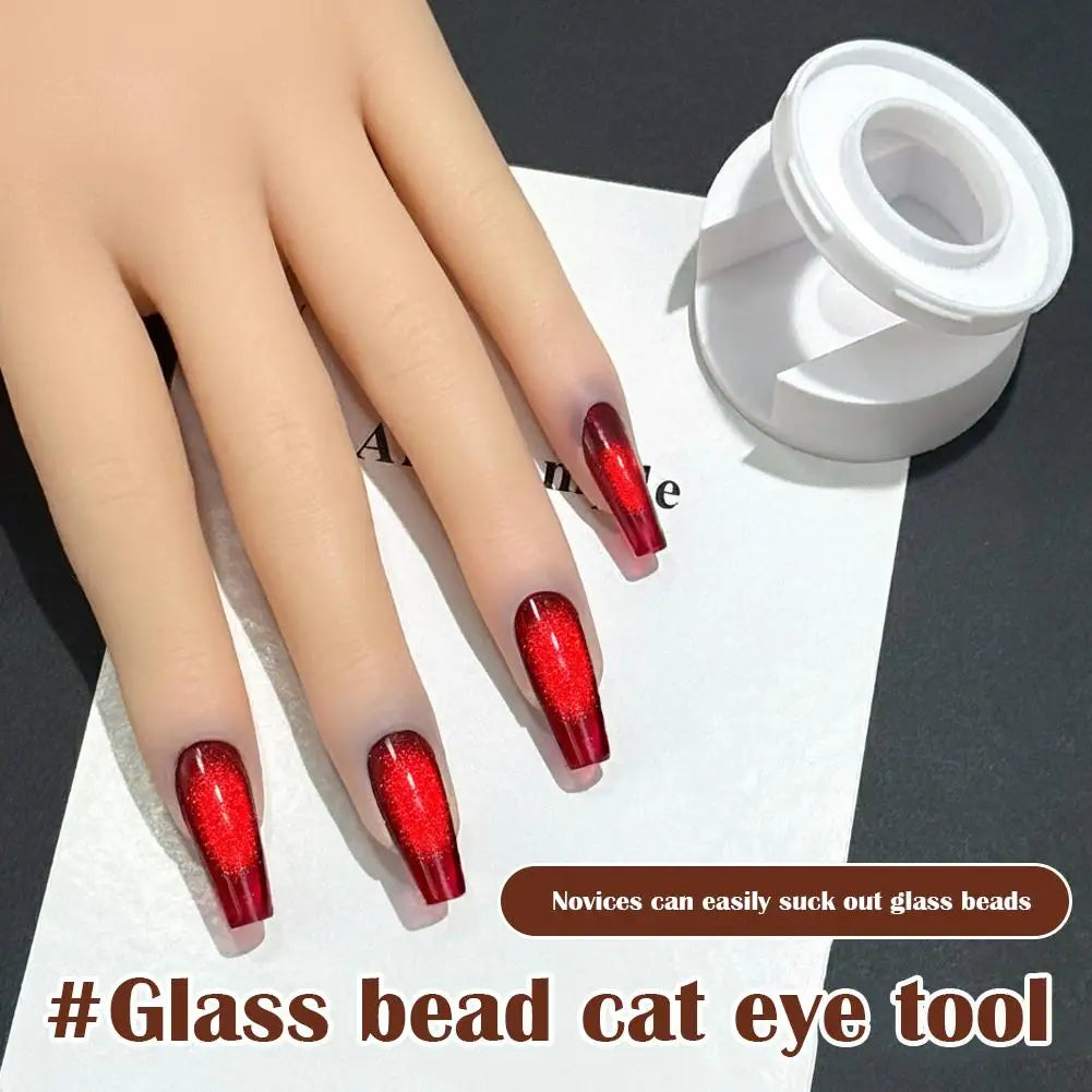 Double Head Cat Eye Nail Magnet Stick | Manicure Tool Nail Art Magnet Tool Qme