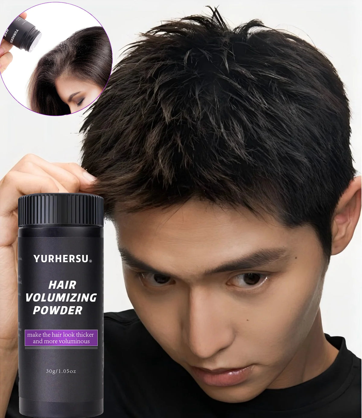 YURHERSU Hair Volumizing Powder – Body & Texture for Fine Hair Hair Volumizing Powder Qst