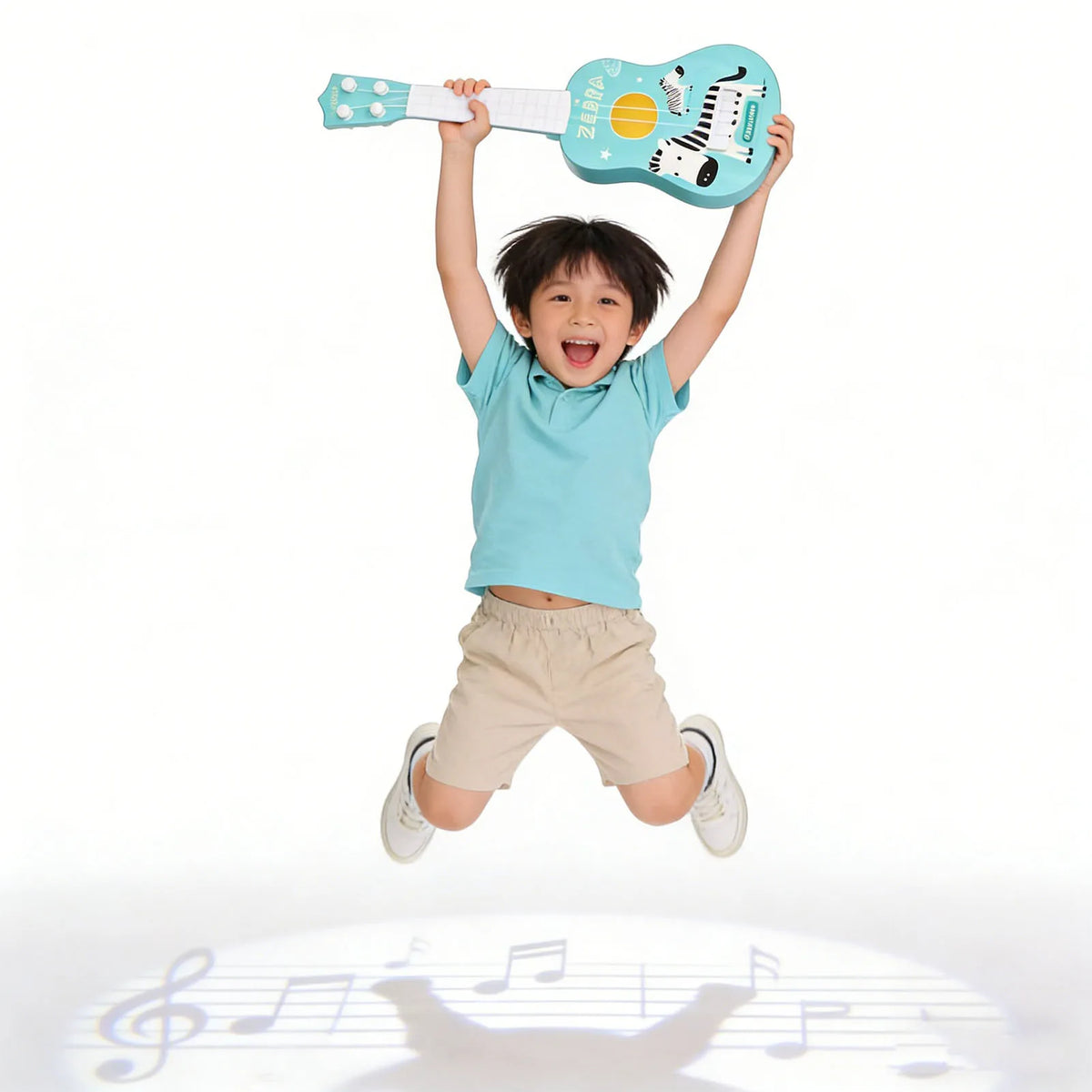 Kids Playable Ukulele Toy – Early Learning Music Instrument Kids Musical Toy Qst