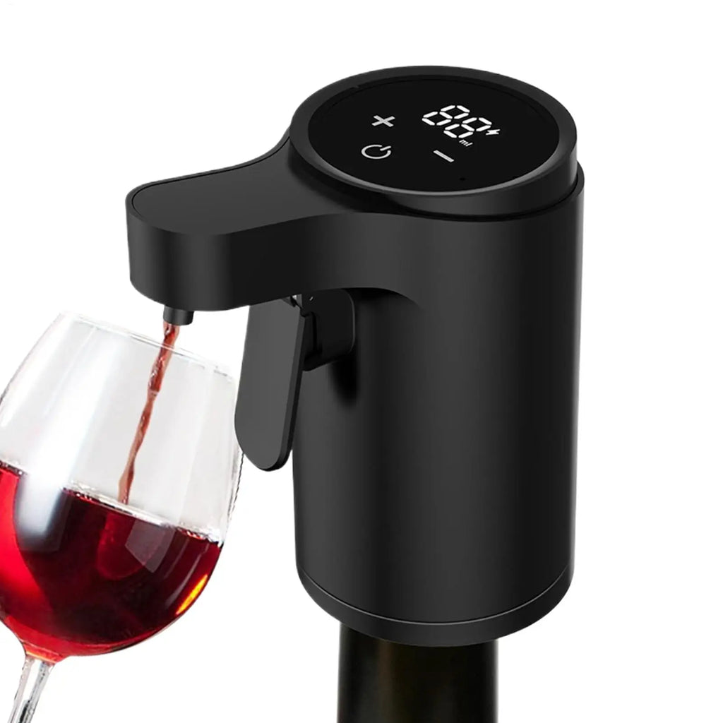 Automatic Wine Dispenser Smart Sensor Pump | 4 Modes Touch Electric Wine Dispenser Qme