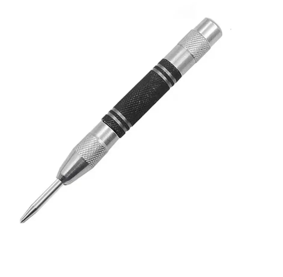 Automatic Center Punch – Stainless Steel Hole Marker Tool Center Punch Tool Qme