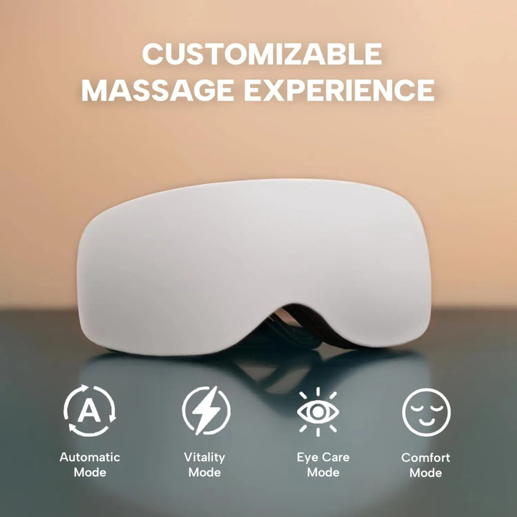 VIMYSHOW 2-in-1 Eye Massager – 12-Node Vibration & Cooling Eye Massager Device Qst