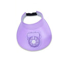 USB Rechargeable Cooling Fan Hat – Breathable Wide Brim Sun Cap Cooling Fan Hat Qme Purple