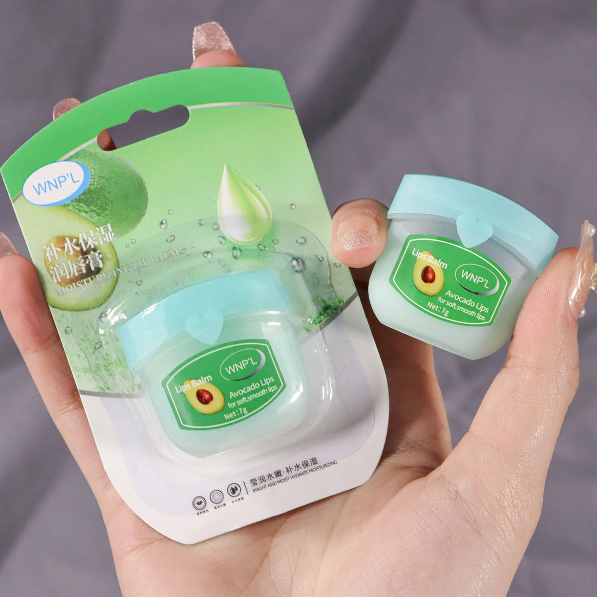 YOUNGCOME Natural Plant Lip Balm – Moisturizing Jelly Lip Care Lip Balm Qst 05