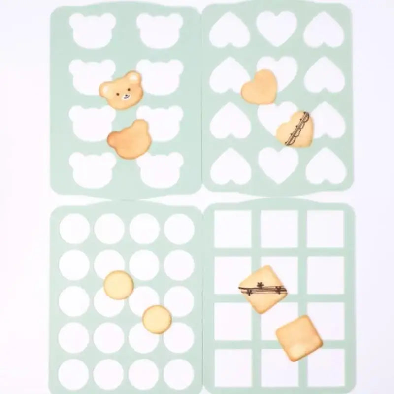 Silicone Dacquoise & Cookie Mold – Japanese Cake Decorating Silicone Baking Mold Qst