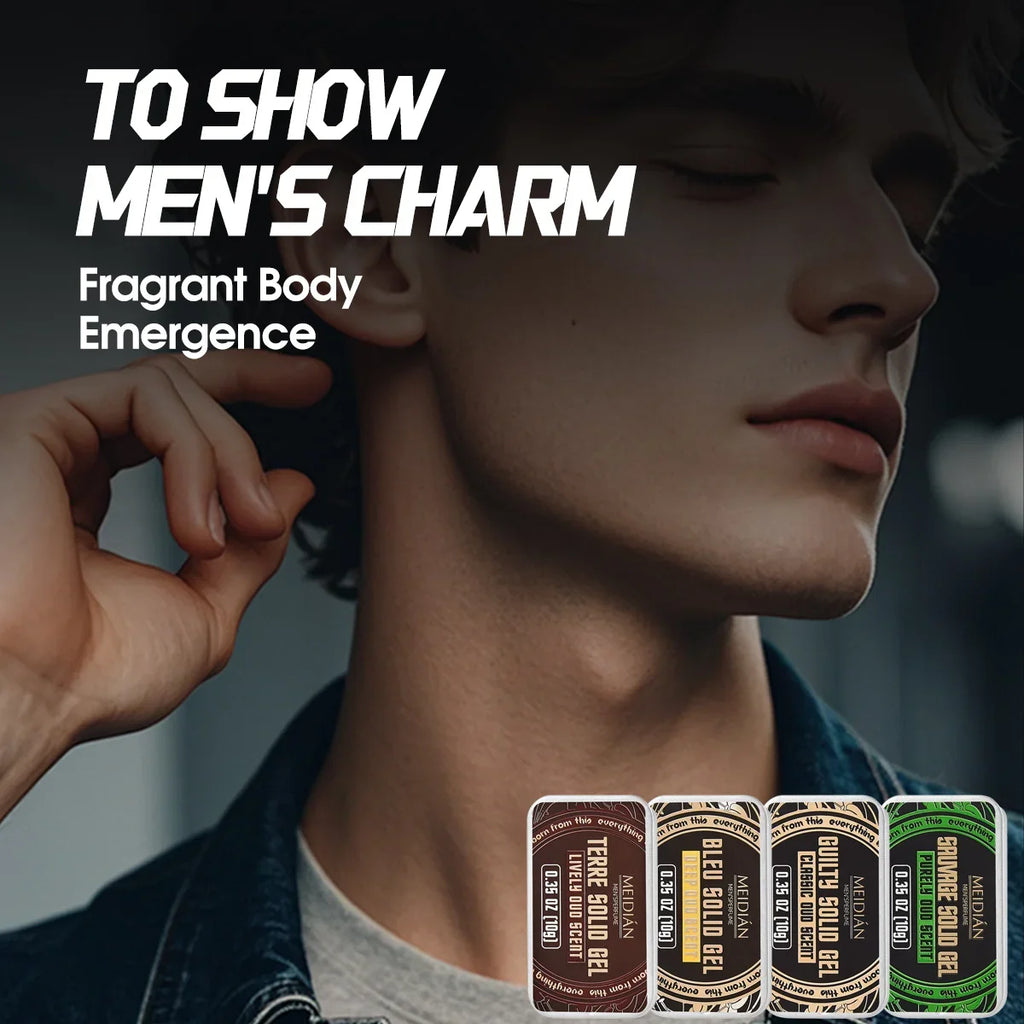 Solid Perfume for Men & Women – Fresh Portable Fragrance Solid Perfume Qme
